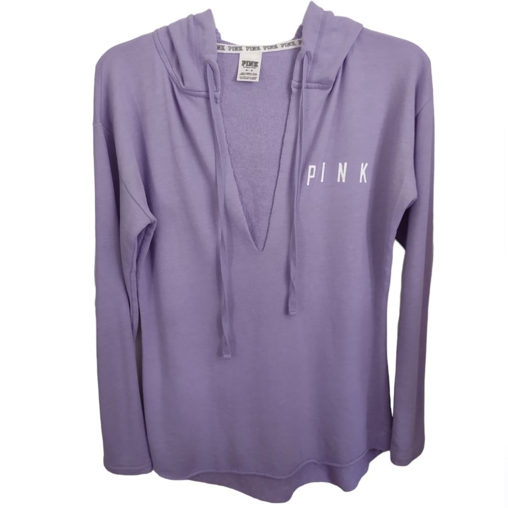 Victoria's Secret Pink Light Purple Hoodie Size M
